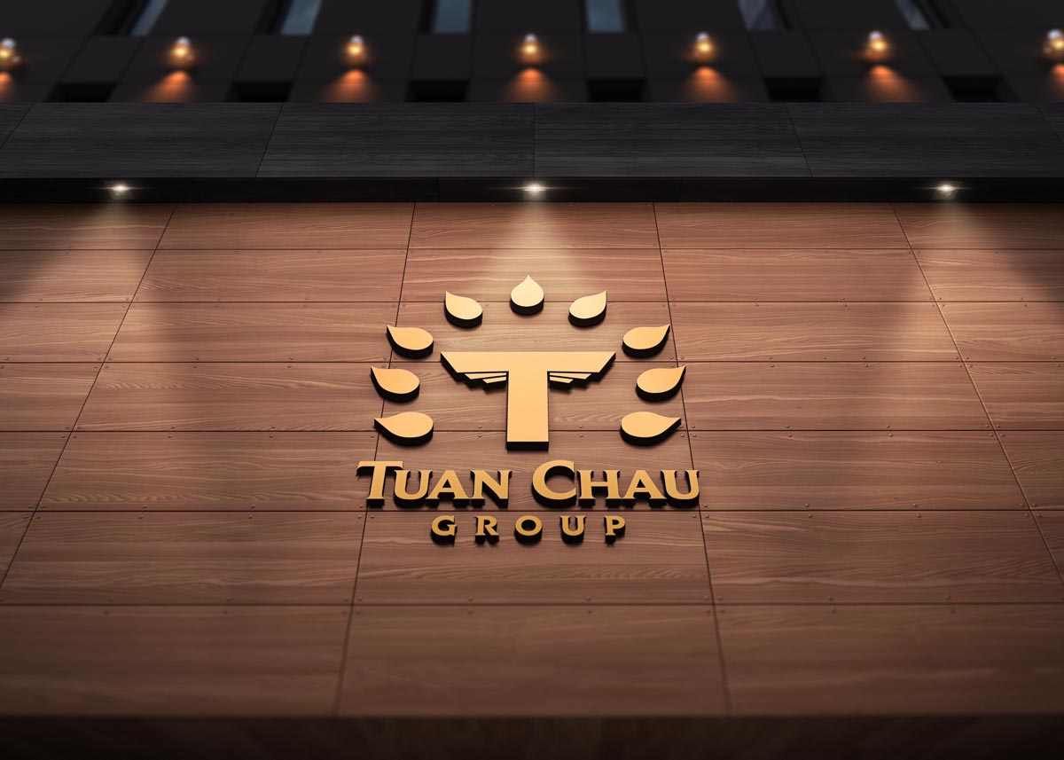 Tuan Chau Group branding logo detail 1